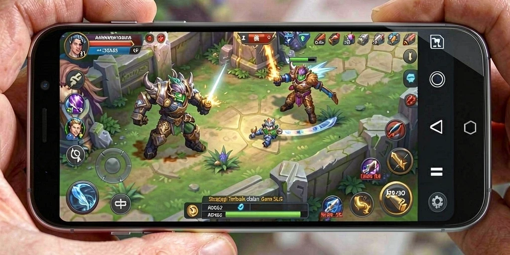 Screenshot gameplay ADG62 dengan strategi mendalam dan grafis menawan.