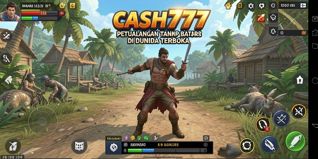 Gameplay mendalam dan eksploratif di dunia terbuka CASH777.