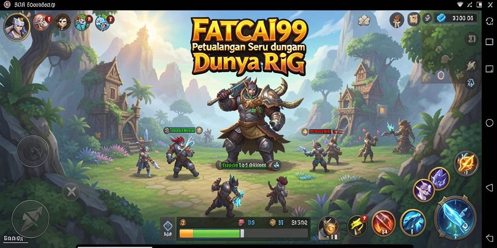 Gameplay seru di dunia RPG petualangan FATCAI99.
