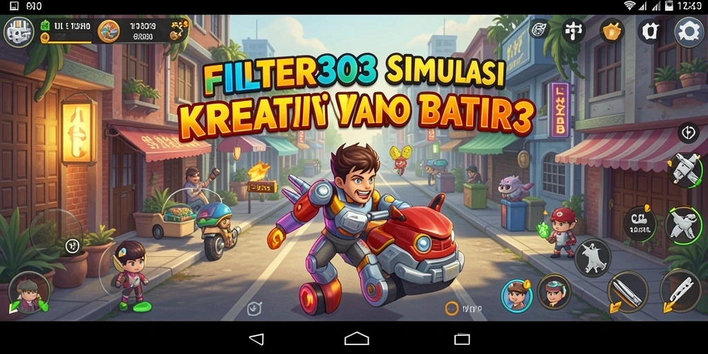 Gambaran gameplay FILTER303 yang menakjubkan dalam simulasi interaktif.