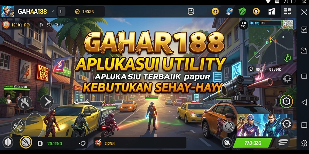 Tampilan antarmuka pengguna GAHAR188 yang intuitif dan menarik.
