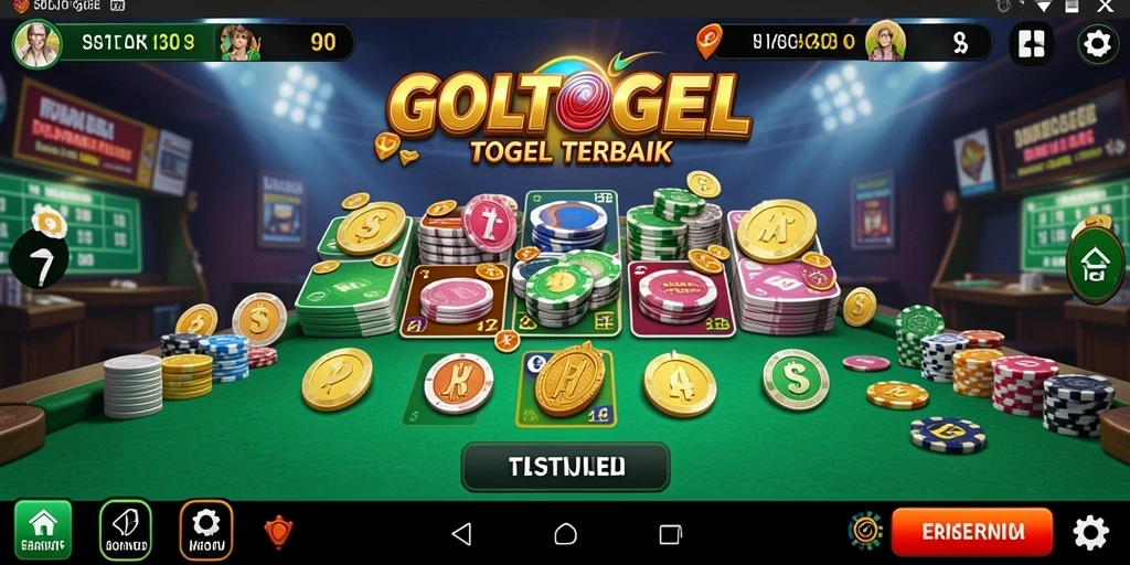 Screenshot gameplay GOLTOGEL yang menunjukkan suasana permainan togel.