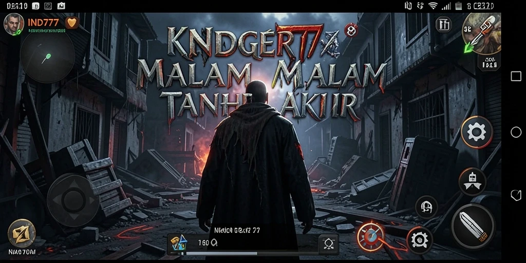 Tampilan gameplay Horror yang mendebarkan dan menegangkan.