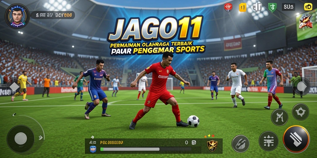Tampilan gameplay JAGO11 yang menarik dan kompetitif dalam olahraga.