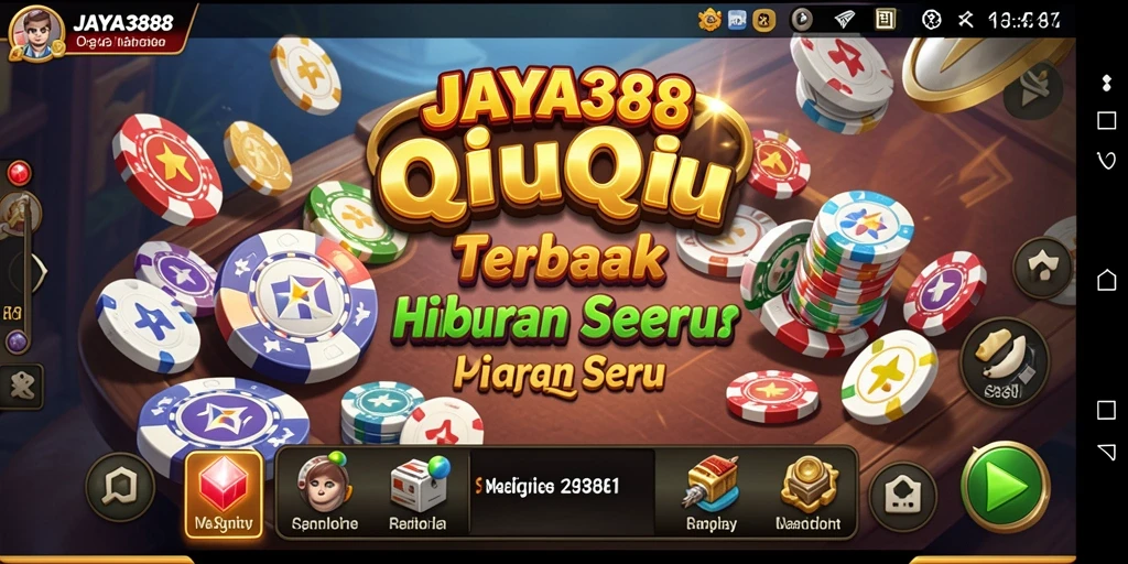 Tampilan gameplay QiuQiu yang seru dan menegangkan.