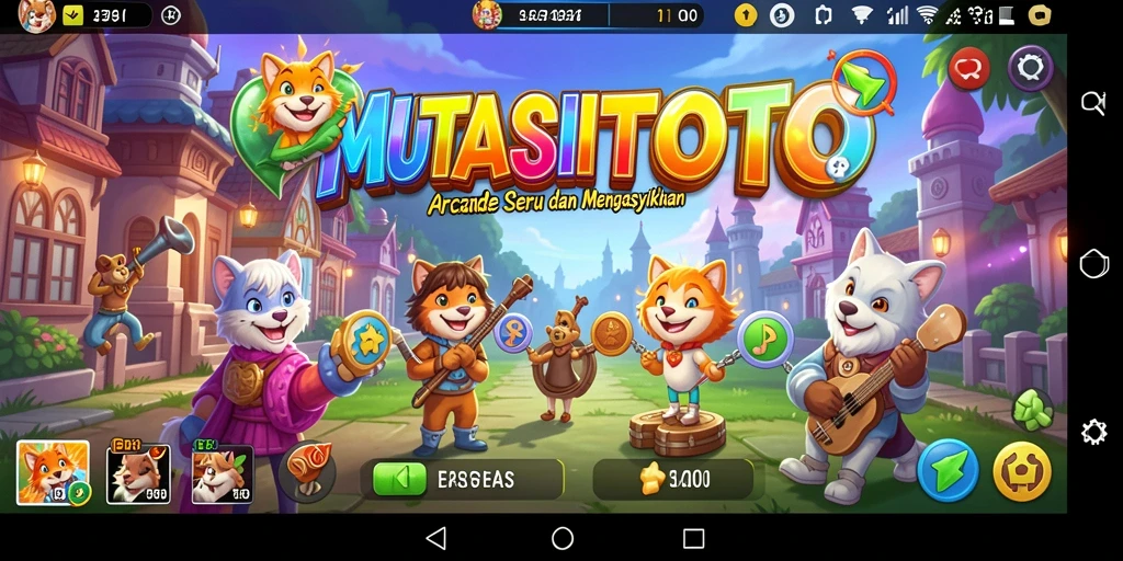 Tampilan gameplay menarik dari MUTASITOTO yang seru dan penuh tantangan.