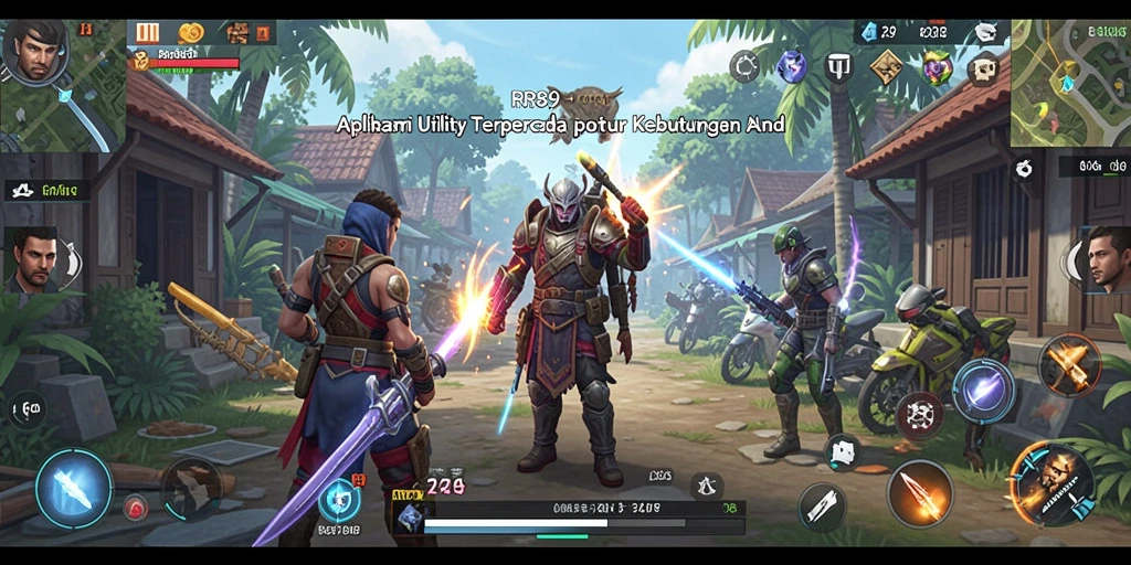 Tampilan antarmuka RR89 yang stylish dan fungsional.
