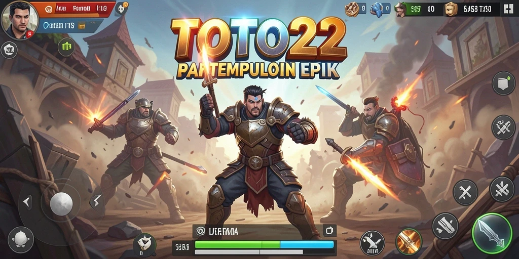 Screenshot gameplay TOTO22 yang menampilkan aksi seru Battle Royale.