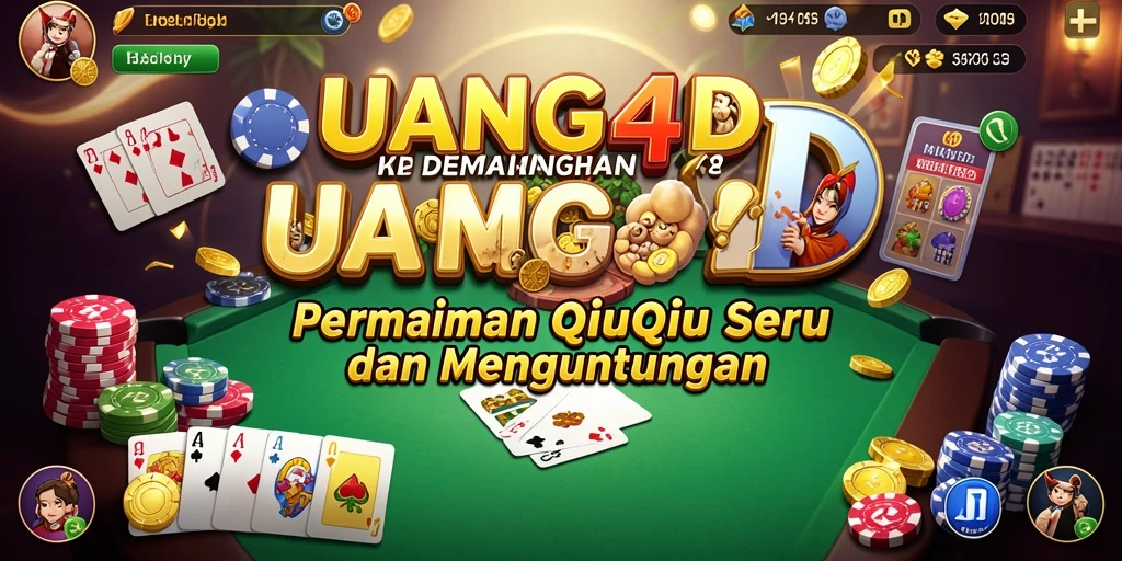 Screenshot gameplay QiuQiu UANG4D yang menampilkan suasana seru.